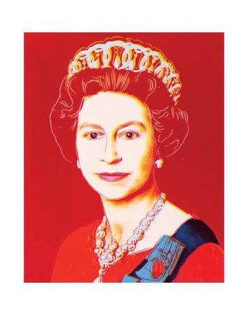 Download 'Reigning Queens: Queen Elizabeth II of the United Kingdom, c.1985 (Light Outline)' Posters ...