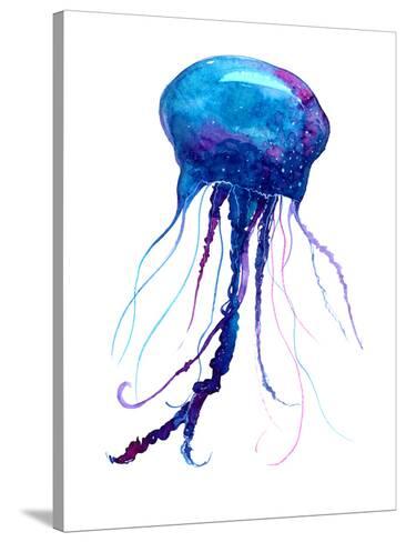 jellyfish watercolor illustration posters by anna kutukova at