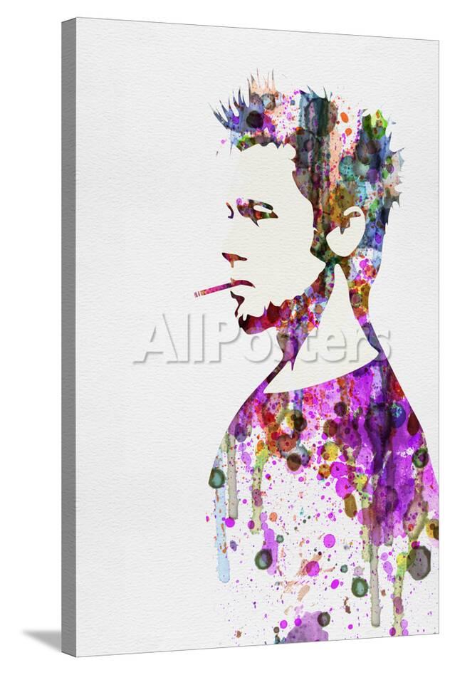 fight club watercolor prints