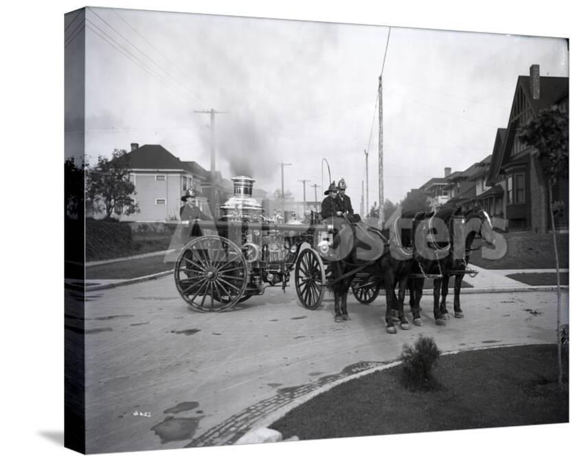 オールポスターズの ashael curtis seattle fire department horse