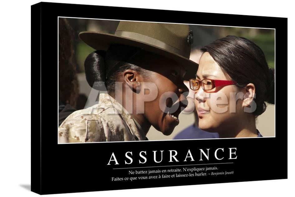 Assurance Citation Et Affiche D Inspiration Et Motivation Photographic Print Allposters Com