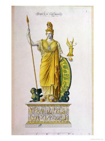 Don Wood Athens >> Athena Parthenos, Statue from the Parthenon, Athens Giclee ... Don Wood Athens >> Athena Parthenos, Statue from the Parthenon, Athens Giclee ...