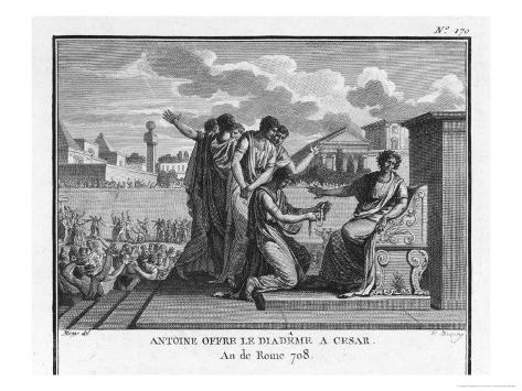 オールポスターズの オーガスチン ミリス julius caesar is offered