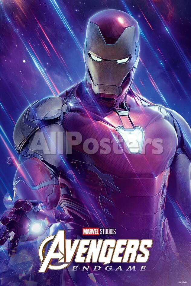 Avengers Endgame Iron Man Theatrical Art Poster Zazzle