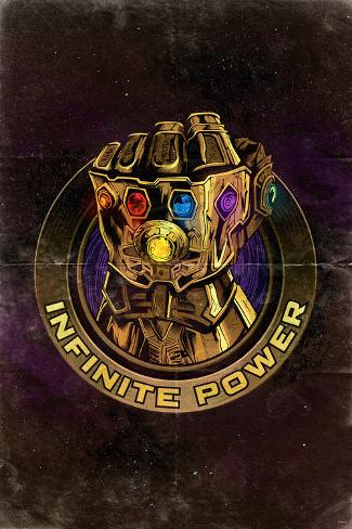 Avengers: Infinity War - Gauntlet (Nostalgic) Poster ...