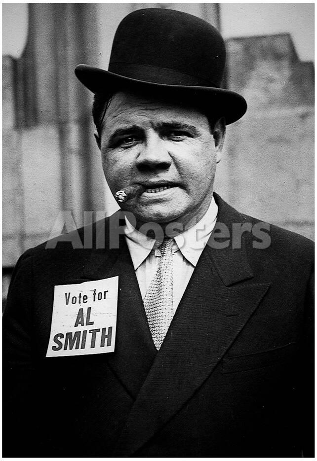Ruth Campaigning For Al Smith Archival Photo Sports Poster Ruth Campaigning For Al Smith Archival Photo Sports Poster Print Prints At Allposters