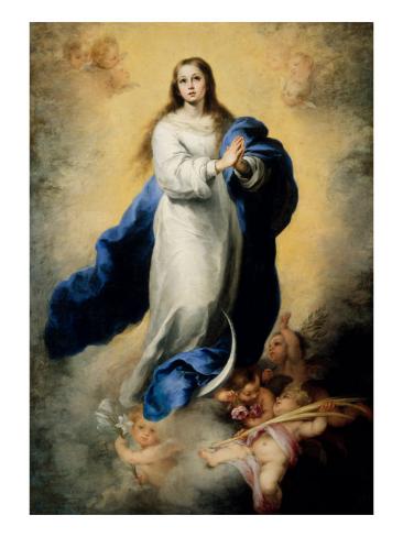 Escorial Immaculate Conception Giclee Print by Bartolome ...