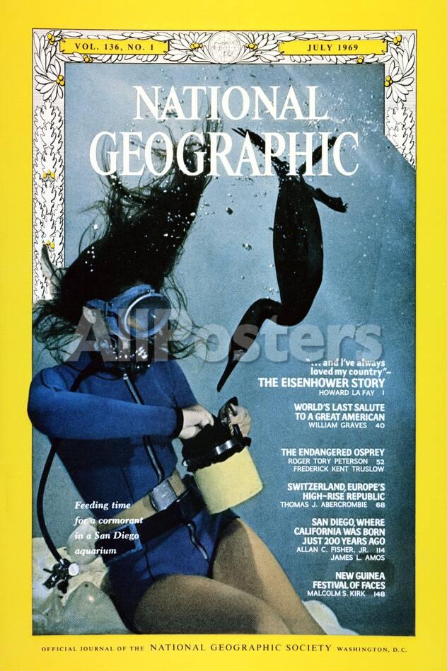 Cover Of The July 1969 National Geographic Magazine Photographic Print Bates Littlehales Allposters Com
