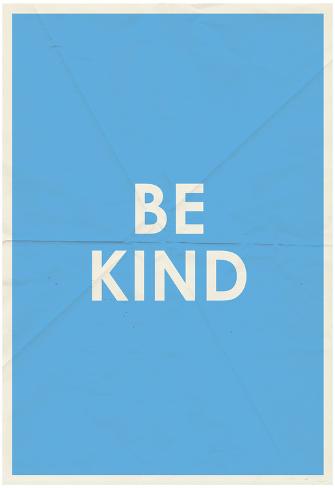 Be Kind Typography Posters - AllPosters.co.uk