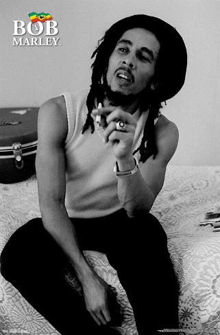 Bob Marley- Puff Prints at AllPosters.com
