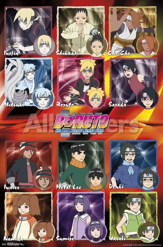 Boruto Grid Photo Allposters Com