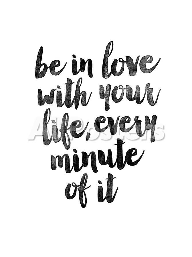 Be In Love With Your Life Print Brett Wilson Allposters Com