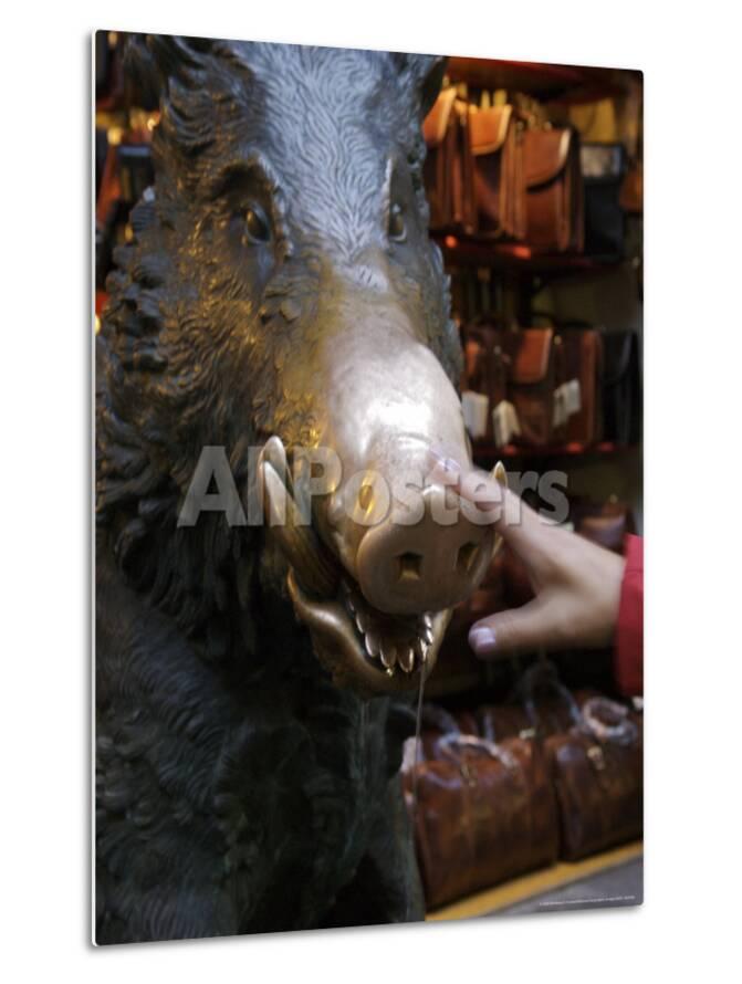 Locals Touch The Statue Il Porcellino Florence Italy Photographic Print Brimberg Coulson Allposters Com