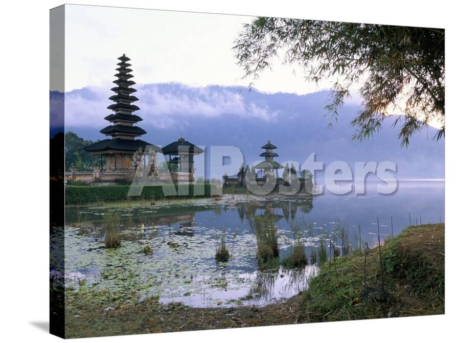 Pura Ulun Danu Bratan Temple Bedugul Island Of Bali Indonesia