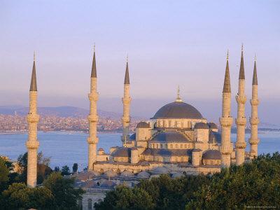 mosque istanbul sultan ahmet turkey bruno morandi