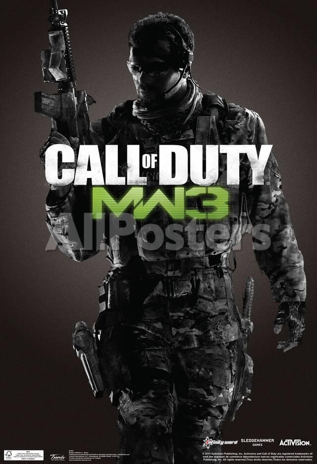 Call Of Duty Modern Warfare 3 Video Game Poster Poster At Allposterscom