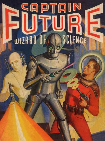 Captain Future Wizard Of Science Television Poster Print Allposters Com