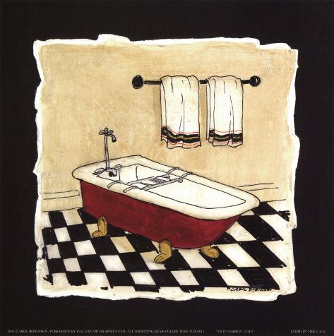 Antica vasca da bagno I Poster di Carol Robinson su AllPosters.it Antica vasca da bagno I Poster di Carol Robinson su AllPosters.it