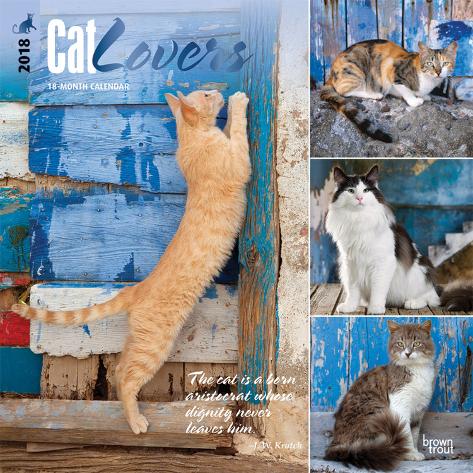 Cat Lovers - 2018 Calendar Calendars - AllPosters.co.uk