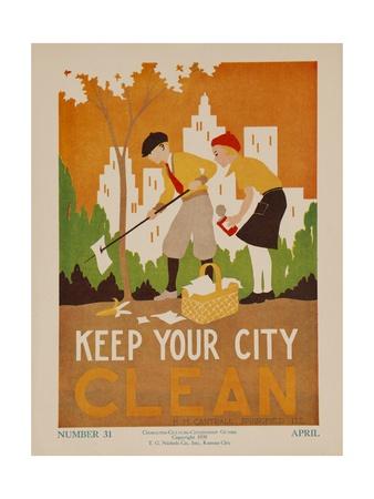 culture poster clean keep character posters citizenship guides