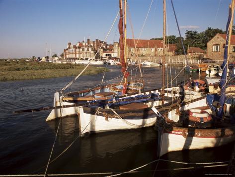 Boats Moored In Harbour Blakeney Hotel Norfolk Boats Moored In Harbour Blakeney Hotel Norfolk England United Kingdom