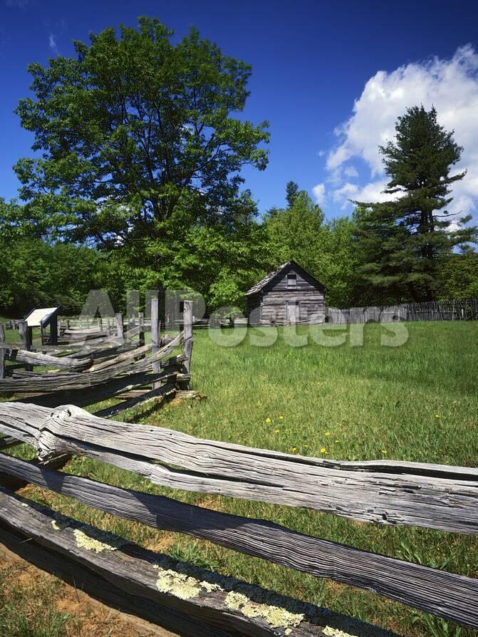 The Puckett Cabin Blue Ridge Parkway Virginia Usa Photographic