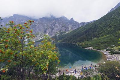 Lake Morskie Oko (Eye of the Sea), Zakopane, Carpathian ...