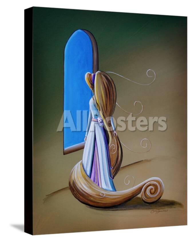 Let Down Your Hair Prints By Cindy Thornton At Allposters Com