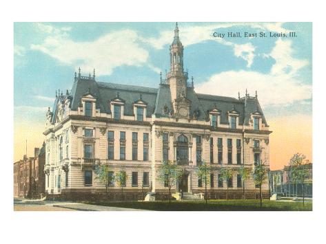 City Hall, East St. Louis, Illinois Posters - www.semadata.org