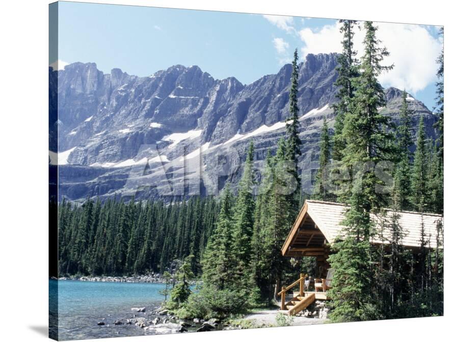 Cabin Near Lake O Hara Banff National Park Alberta Canada