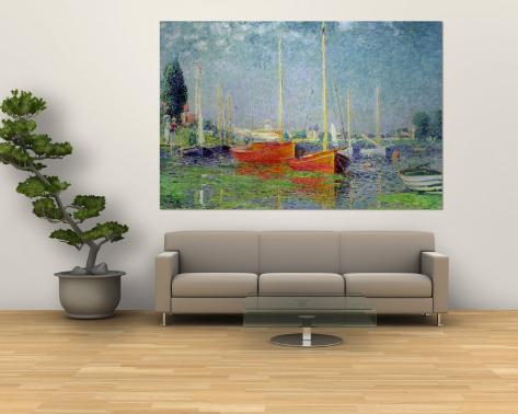 Argenteuil, circa 1872-5 Wall Mural by Claude Monet - at AllPosters.com.au