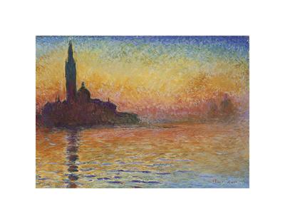 claude monet san giorgio maggiore at dusk original
