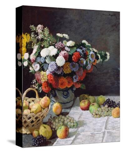 Claude Monet Still Life With Flowers And Fruit Giclee Paper Print Poster