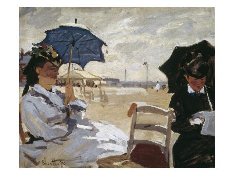 Resultado de imagen de monet playa trouville