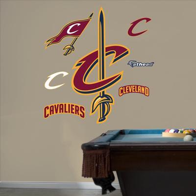 'Cleveland Cavaliers Alternate Logo' Wall Decal - | AllPosters.com