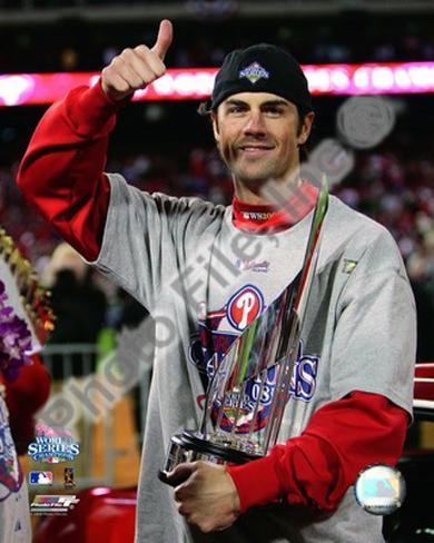 Cole Hamels W/2008 World Series MVP Trophy Photo AllPosters.ca - 391x488 - jpeg World Series Mvp Trophy