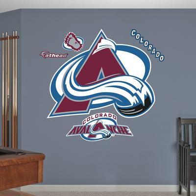 'Colorado Avalanche Logo' Wall Decal - | AllPosters.com
