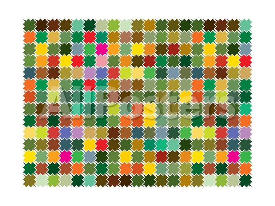 Abstract Bright Colorful Seamless Pattern For Background Backdrop