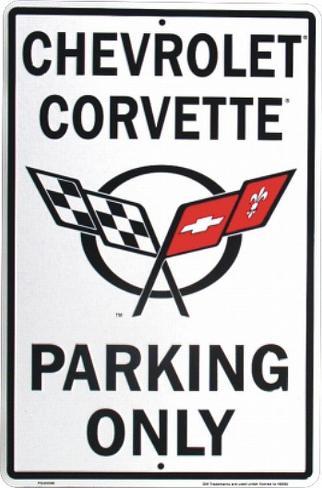 Corvette Tin Sign At Allposters Com