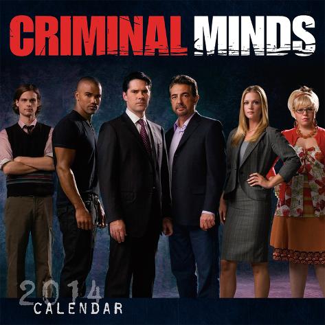 Criminal Minds - 2014 Calendar Kalenterit AllPosters.fi-sivustossa