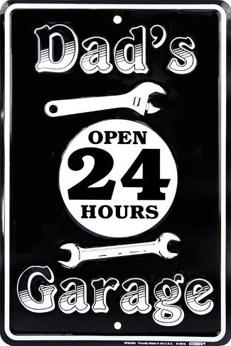 Download Dad's Garage Tin Sign - AllPosters.ca