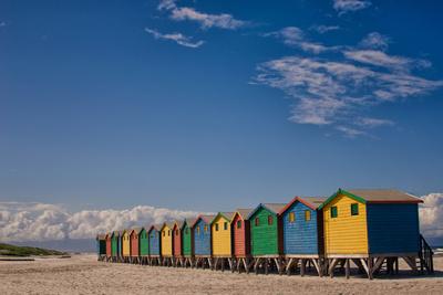 Cape Town Beach Huts Photographic Print by dan-edwards at ...