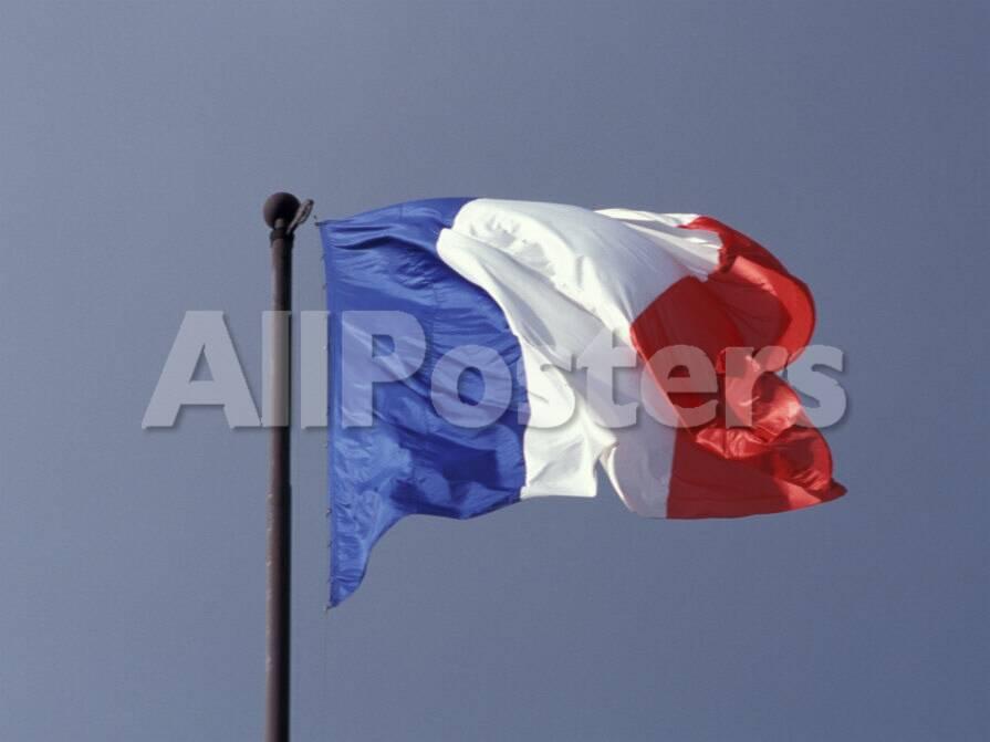 French Flag France Photographic Print By David Barnes At