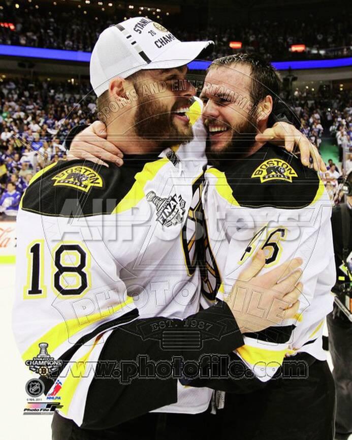 David Krejci Nathan Horton Game 7 Of The 2011 Nhl Stanley Cup Finals 58 Photo Allposters Com