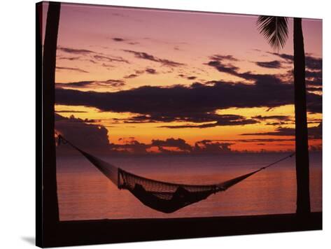 Fiji Giclee Canvas Picture Wall Art Denarau Island at Sunset