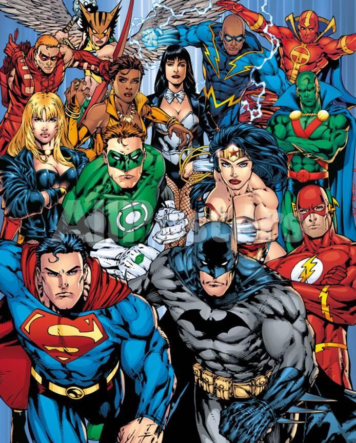dc comics cast prints