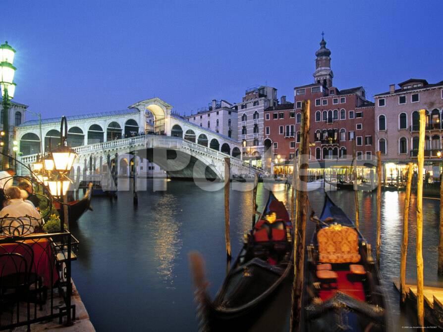 Rialto Bridge Grand Canal Venice Italy Photographic Print Demetrio Carrasco Allposters Com