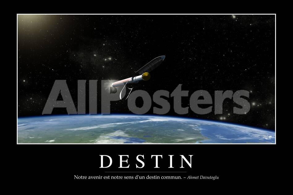Destinee Citation Et Affiche D Inspiration Et Motivation Photographic Print Allposters Com