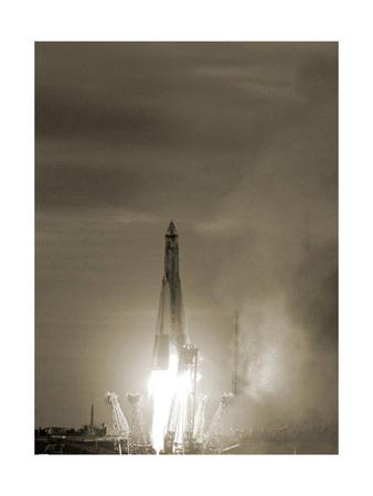 'Sputnik 1 Launch' Giclee Print - Detlev Van Ravenswaay ...