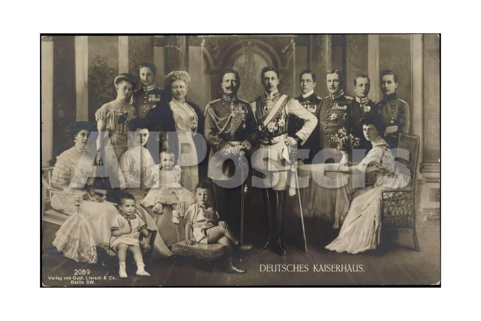Deutsches Kaiserhaus Liersch 2089 Wilhelm Ii Giclee Print At